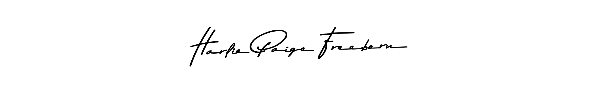 It looks lik you need a new signature style for name Harlie Paige Freeborn. Design unique handwritten (Asem Kandis PERSONAL USE) signature with our free signature maker in just a few clicks. Harlie Paige Freeborn signature style 9 images and pictures png