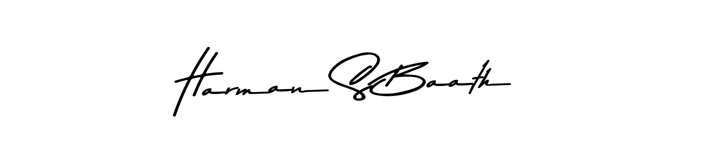 Also we have Harman S Baath name is the best signature style. Create professional handwritten signature collection using Asem Kandis PERSONAL USE autograph style. Harman S Baath signature style 9 images and pictures png