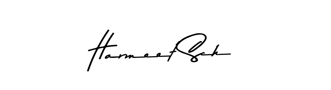 Also You can easily find your signature by using the search form. We will create Harmeet Sch name handwritten signature images for you free of cost using Asem Kandis PERSONAL USE sign style. Harmeet Sch signature style 9 images and pictures png