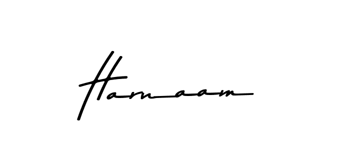 Also we have Harnaam name is the best signature style. Create professional handwritten signature collection using Asem Kandis PERSONAL USE autograph style. Harnaam signature style 9 images and pictures png