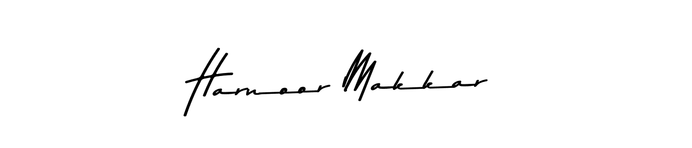 Here are the top 10 professional signature styles for the name Harnoor Makkar. These are the best autograph styles you can use for your name. Harnoor Makkar signature style 9 images and pictures png