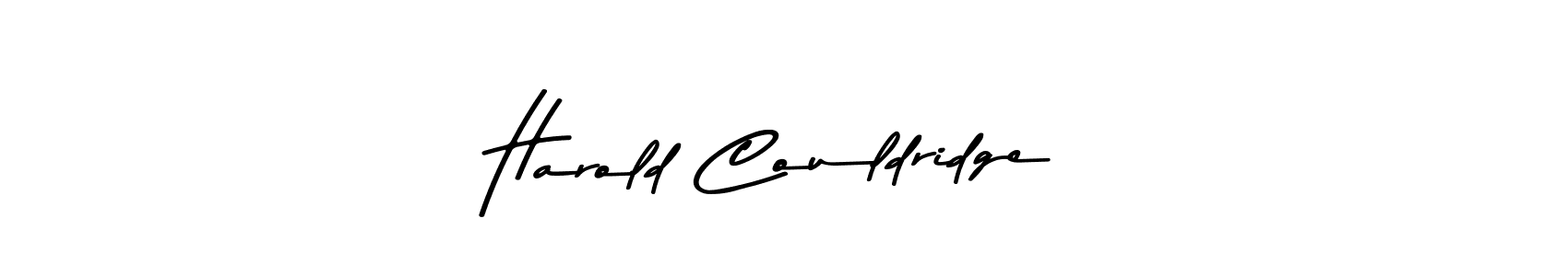 Make a short Harold Couldridge signature style. Manage your documents anywhere anytime using Asem Kandis PERSONAL USE. Create and add eSignatures, submit forms, share and send files easily. Harold Couldridge signature style 9 images and pictures png