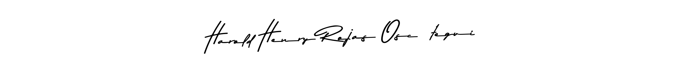 It looks lik you need a new signature style for name Harold Henry Rojas Oscátegui. Design unique handwritten (Asem Kandis PERSONAL USE) signature with our free signature maker in just a few clicks. Harold Henry Rojas Oscátegui signature style 9 images and pictures png