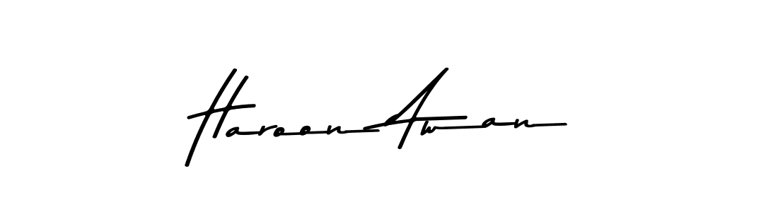 Here are the top 10 professional signature styles for the name Haroon Awan. These are the best autograph styles you can use for your name. Haroon Awan signature style 9 images and pictures png