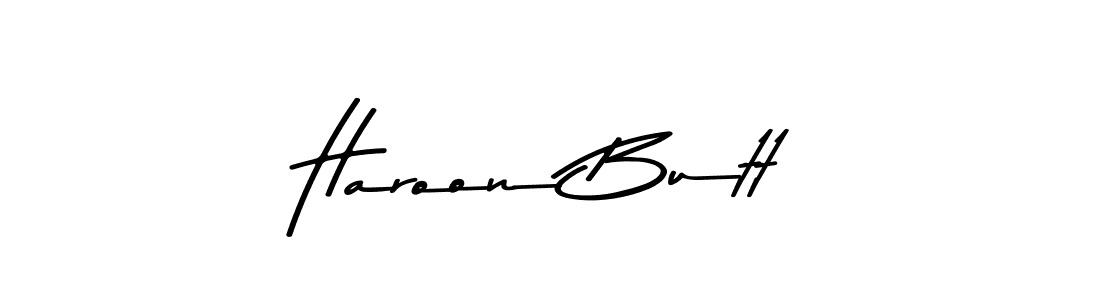 Also we have Haroon Butt name is the best signature style. Create professional handwritten signature collection using Asem Kandis PERSONAL USE autograph style. Haroon Butt signature style 9 images and pictures png