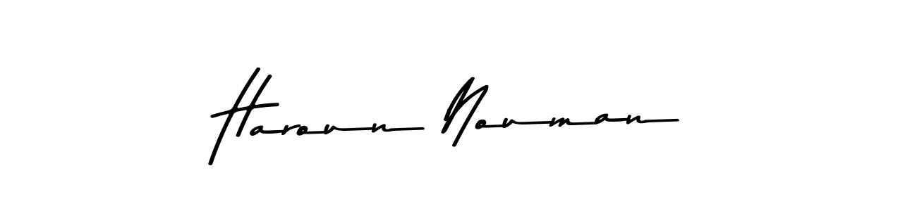 You can use this online signature creator to create a handwritten signature for the name Haroun Nouman. This is the best online autograph maker. Haroun Nouman signature style 9 images and pictures png