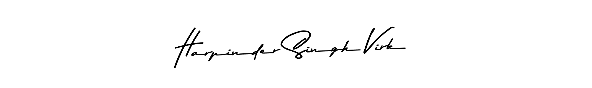 Design your own signature with our free online signature maker. With this signature software, you can create a handwritten (Asem Kandis PERSONAL USE) signature for name Harpinder Singh Virk. Harpinder Singh Virk signature style 9 images and pictures png