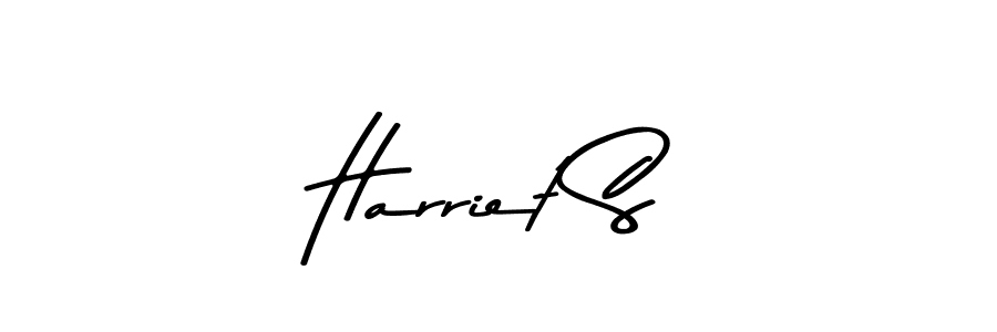 Harriet S stylish signature style. Best Handwritten Sign (Asem Kandis PERSONAL USE) for my name. Handwritten Signature Collection Ideas for my name Harriet S. Harriet S signature style 9 images and pictures png