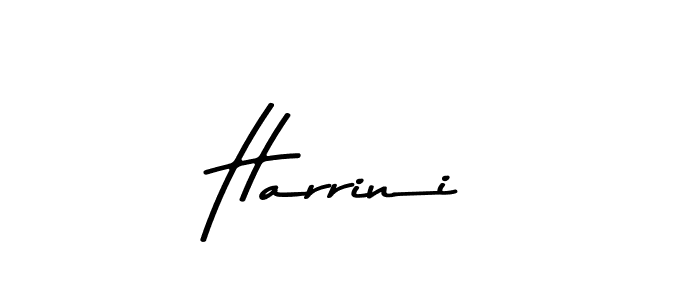 Also we have Harrini name is the best signature style. Create professional handwritten signature collection using Asem Kandis PERSONAL USE autograph style. Harrini signature style 9 images and pictures png