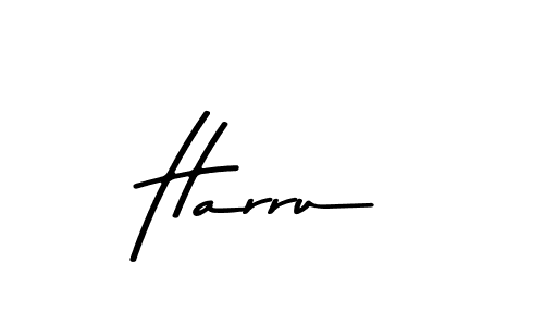 Also we have Harru name is the best signature style. Create professional handwritten signature collection using Asem Kandis PERSONAL USE autograph style. Harru signature style 9 images and pictures png