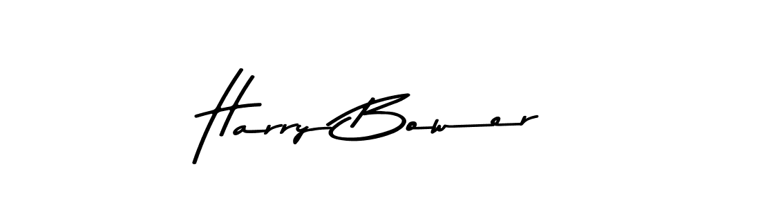 Design your own signature with our free online signature maker. With this signature software, you can create a handwritten (Asem Kandis PERSONAL USE) signature for name Harry Bower. Harry Bower signature style 9 images and pictures png