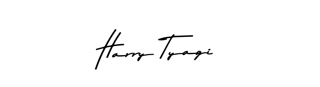 Use a signature maker to create a handwritten signature online. With this signature software, you can design (Asem Kandis PERSONAL USE) your own signature for name Harry Tyagi. Harry Tyagi signature style 9 images and pictures png