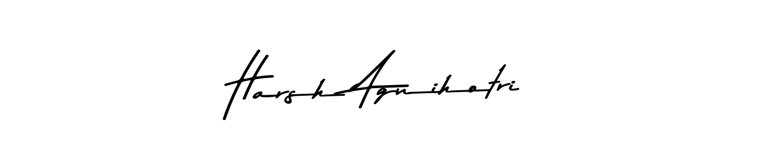 You can use this online signature creator to create a handwritten signature for the name Harsh Agnihotri. This is the best online autograph maker. Harsh Agnihotri signature style 9 images and pictures png