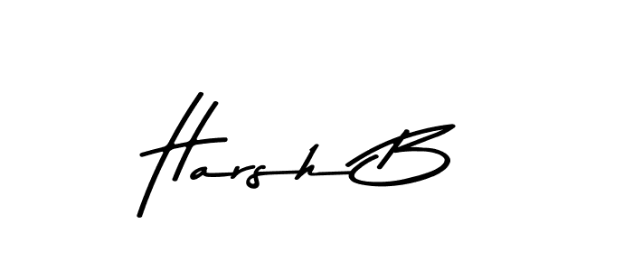 Similarly Asem Kandis PERSONAL USE is the best handwritten signature design. Signature creator online .You can use it as an online autograph creator for name Harsh B. Harsh B signature style 9 images and pictures png