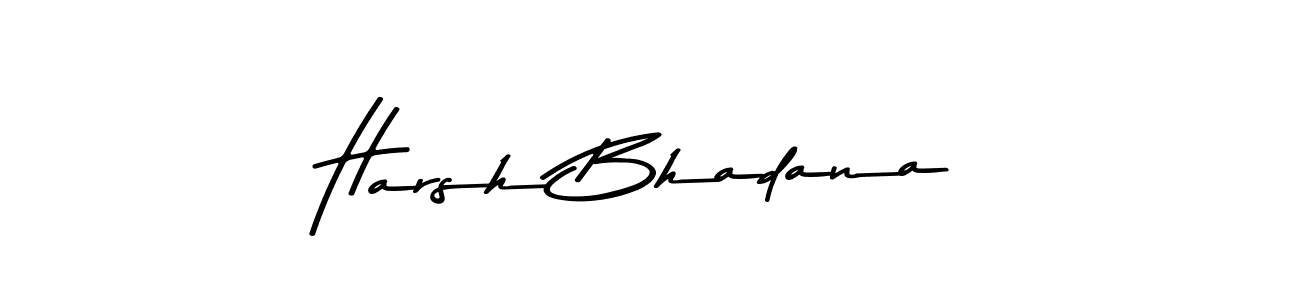 This is the best signature style for the Harsh Bhadana name. Also you like these signature font (Asem Kandis PERSONAL USE). Mix name signature. Harsh Bhadana signature style 9 images and pictures png