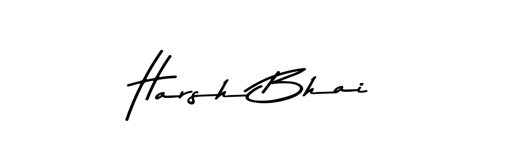 How to make Harsh Bhai signature? Asem Kandis PERSONAL USE is a professional autograph style. Create handwritten signature for Harsh Bhai name. Harsh Bhai signature style 9 images and pictures png