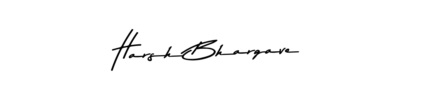 Similarly Asem Kandis PERSONAL USE is the best handwritten signature design. Signature creator online .You can use it as an online autograph creator for name Harsh Bhargave. Harsh Bhargave signature style 9 images and pictures png