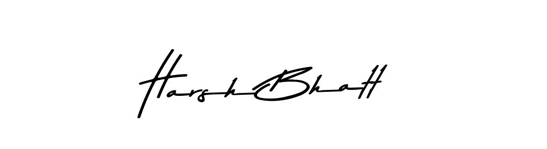 You can use this online signature creator to create a handwritten signature for the name Harsh Bhatt. This is the best online autograph maker. Harsh Bhatt signature style 9 images and pictures png