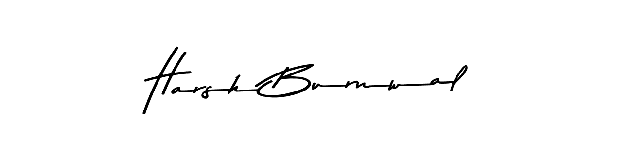 Similarly Asem Kandis PERSONAL USE is the best handwritten signature design. Signature creator online .You can use it as an online autograph creator for name Harsh Burnwal. Harsh Burnwal signature style 9 images and pictures png