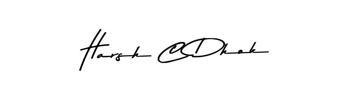 Best and Professional Signature Style for Harsh C Dhok. Asem Kandis PERSONAL USE Best Signature Style Collection. Harsh C Dhok signature style 9 images and pictures png