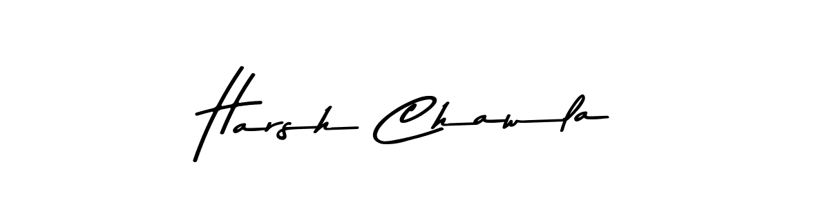 You should practise on your own different ways (Asem Kandis PERSONAL USE) to write your name (Harsh Chawla) in signature. don't let someone else do it for you. Harsh Chawla signature style 9 images and pictures png