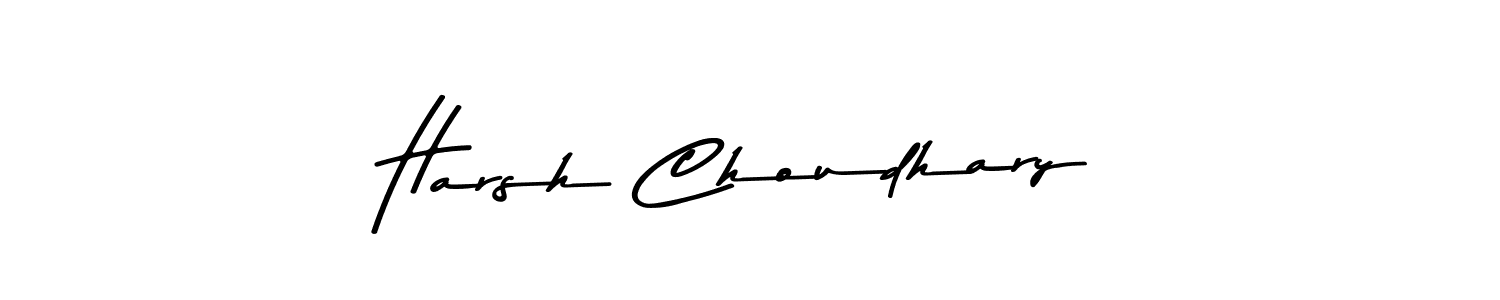 How to make Harsh Choudhary signature? Asem Kandis PERSONAL USE is a professional autograph style. Create handwritten signature for Harsh Choudhary name. Harsh Choudhary signature style 9 images and pictures png