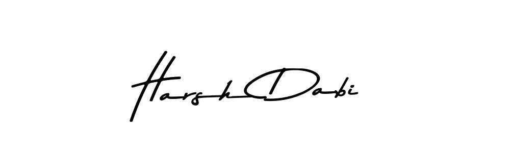 Make a beautiful signature design for name Harsh Dabi. Use this online signature maker to create a handwritten signature for free. Harsh Dabi signature style 9 images and pictures png