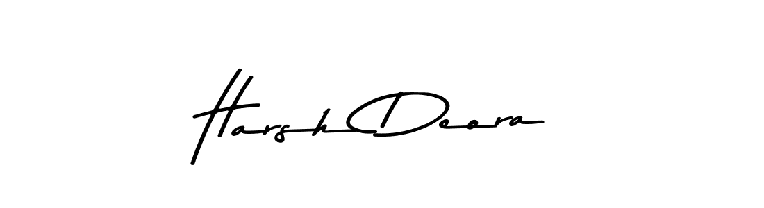 This is the best signature style for the Harsh Deora name. Also you like these signature font (Asem Kandis PERSONAL USE). Mix name signature. Harsh Deora signature style 9 images and pictures png