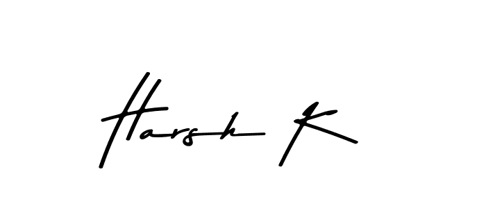 It looks lik you need a new signature style for name Harsh K. Design unique handwritten (Asem Kandis PERSONAL USE) signature with our free signature maker in just a few clicks. Harsh K signature style 9 images and pictures png