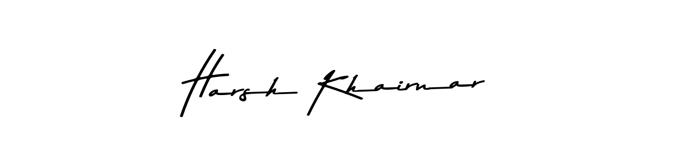 This is the best signature style for the Harsh Khairnar name. Also you like these signature font (Asem Kandis PERSONAL USE). Mix name signature. Harsh Khairnar signature style 9 images and pictures png