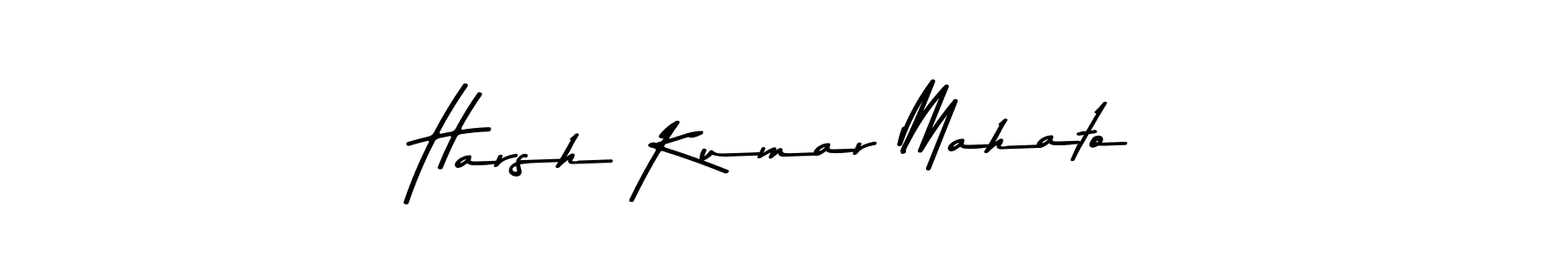 You should practise on your own different ways (Asem Kandis PERSONAL USE) to write your name (Harsh Kumar Mahato) in signature. don't let someone else do it for you. Harsh Kumar Mahato signature style 9 images and pictures png