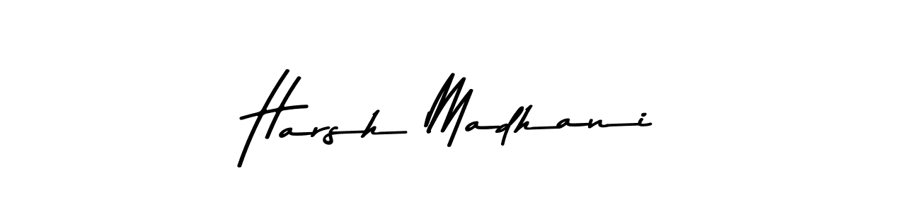 Also we have Harsh Madhani name is the best signature style. Create professional handwritten signature collection using Asem Kandis PERSONAL USE autograph style. Harsh Madhani signature style 9 images and pictures png