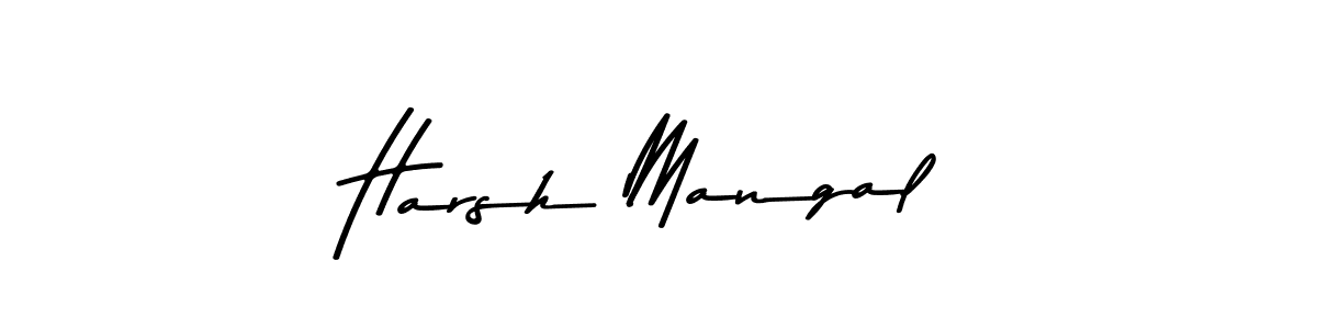 You should practise on your own different ways (Asem Kandis PERSONAL USE) to write your name (Harsh Mangal) in signature. don't let someone else do it for you. Harsh Mangal signature style 9 images and pictures png