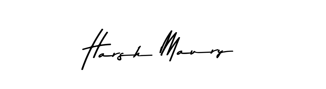Also You can easily find your signature by using the search form. We will create Harsh Maury name handwritten signature images for you free of cost using Asem Kandis PERSONAL USE sign style. Harsh Maury signature style 9 images and pictures png