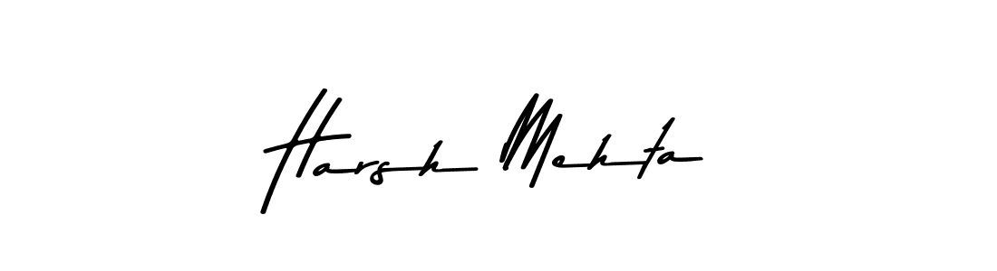 Asem Kandis PERSONAL USE is a professional signature style that is perfect for those who want to add a touch of class to their signature. It is also a great choice for those who want to make their signature more unique. Get Harsh Mehta name to fancy signature for free. Harsh Mehta signature style 9 images and pictures png