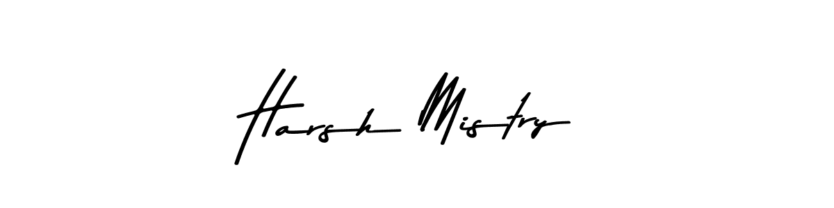 How to make Harsh Mistry signature? Asem Kandis PERSONAL USE is a professional autograph style. Create handwritten signature for Harsh Mistry name. Harsh Mistry signature style 9 images and pictures png