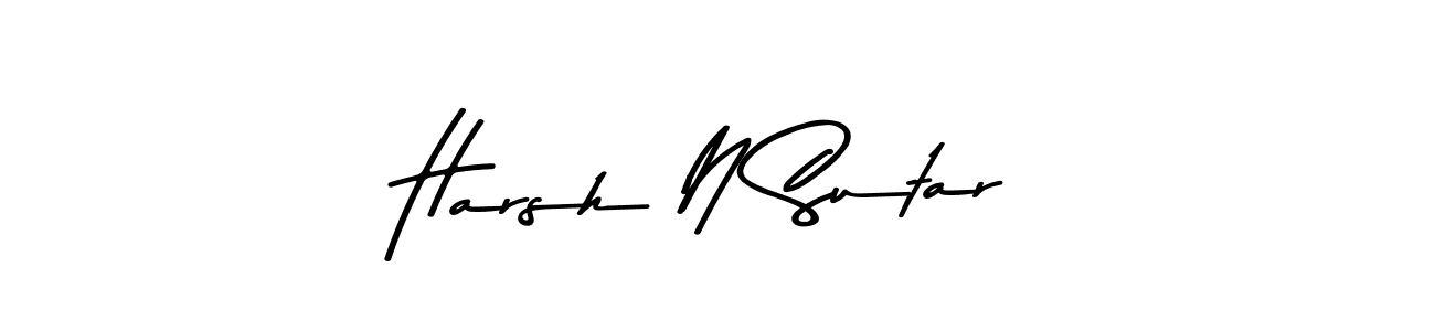 if you are searching for the best signature style for your name Harsh N Sutar. so please give up your signature search. here we have designed multiple signature styles  using Asem Kandis PERSONAL USE. Harsh N Sutar signature style 9 images and pictures png