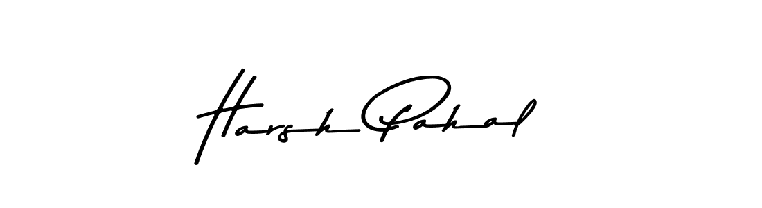 Harsh Pahal stylish signature style. Best Handwritten Sign (Asem Kandis PERSONAL USE) for my name. Handwritten Signature Collection Ideas for my name Harsh Pahal. Harsh Pahal signature style 9 images and pictures png