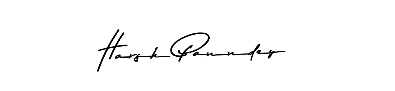 How to make Harsh Panndey signature? Asem Kandis PERSONAL USE is a professional autograph style. Create handwritten signature for Harsh Panndey name. Harsh Panndey signature style 9 images and pictures png