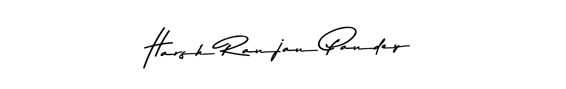 Also You can easily find your signature by using the search form. We will create Harsh Ranjan Pandey name handwritten signature images for you free of cost using Asem Kandis PERSONAL USE sign style. Harsh Ranjan Pandey signature style 9 images and pictures png