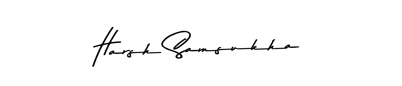 Make a beautiful signature design for name Harsh Samsukha. Use this online signature maker to create a handwritten signature for free. Harsh Samsukha signature style 9 images and pictures png