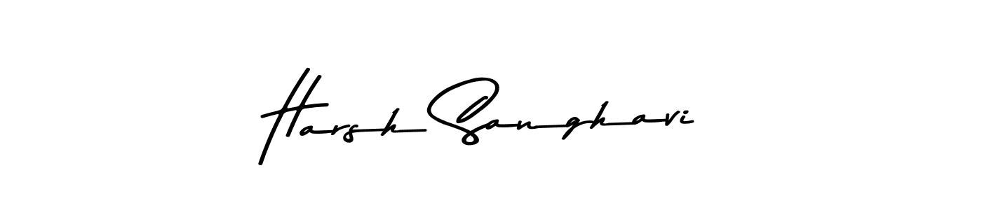 Similarly Asem Kandis PERSONAL USE is the best handwritten signature design. Signature creator online .You can use it as an online autograph creator for name Harsh Sanghavi. Harsh Sanghavi signature style 9 images and pictures png