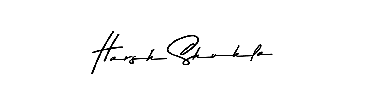 Also You can easily find your signature by using the search form. We will create Harsh Shukla name handwritten signature images for you free of cost using Asem Kandis PERSONAL USE sign style. Harsh Shukla signature style 9 images and pictures png