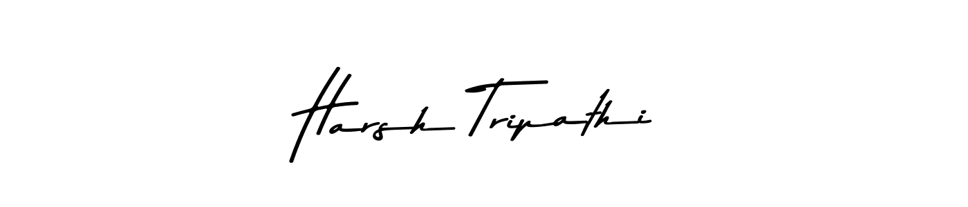 Asem Kandis PERSONAL USE is a professional signature style that is perfect for those who want to add a touch of class to their signature. It is also a great choice for those who want to make their signature more unique. Get Harsh Tripathi name to fancy signature for free. Harsh Tripathi signature style 9 images and pictures png