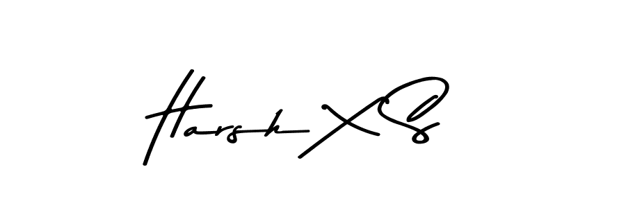 Design your own signature with our free online signature maker. With this signature software, you can create a handwritten (Asem Kandis PERSONAL USE) signature for name Harsh X S. Harsh X S signature style 9 images and pictures png