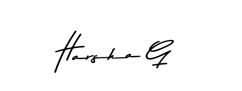 Asem Kandis PERSONAL USE is a professional signature style that is perfect for those who want to add a touch of class to their signature. It is also a great choice for those who want to make their signature more unique. Get Harsha G name to fancy signature for free. Harsha G signature style 9 images and pictures png