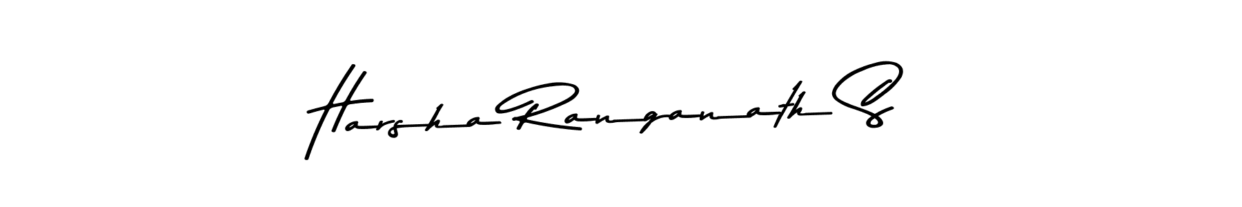 You should practise on your own different ways (Asem Kandis PERSONAL USE) to write your name (Harsha Ranganath S) in signature. don't let someone else do it for you. Harsha Ranganath S signature style 9 images and pictures png