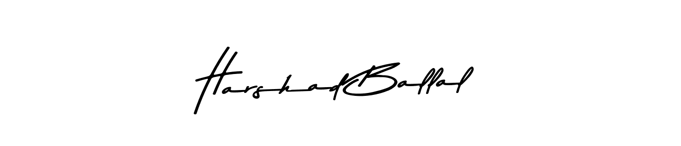if you are searching for the best signature style for your name Harshad Ballal. so please give up your signature search. here we have designed multiple signature styles  using Asem Kandis PERSONAL USE. Harshad Ballal signature style 9 images and pictures png