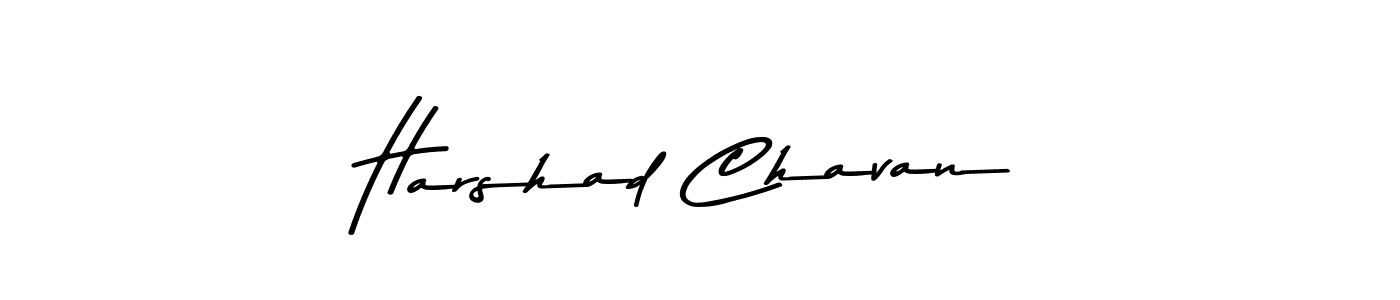 Harshad Chavan stylish signature style. Best Handwritten Sign (Asem Kandis PERSONAL USE) for my name. Handwritten Signature Collection Ideas for my name Harshad Chavan. Harshad Chavan signature style 9 images and pictures png