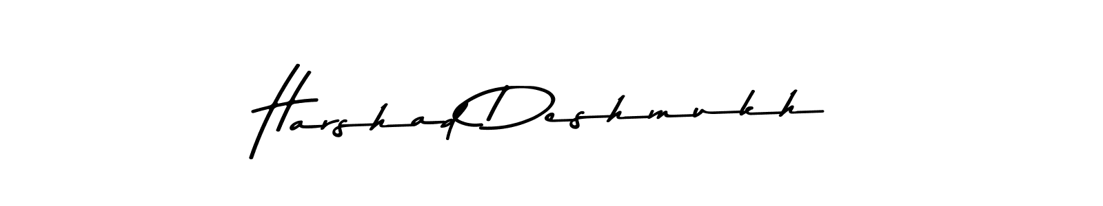 Similarly Asem Kandis PERSONAL USE is the best handwritten signature design. Signature creator online .You can use it as an online autograph creator for name Harshad Deshmukh. Harshad Deshmukh signature style 9 images and pictures png